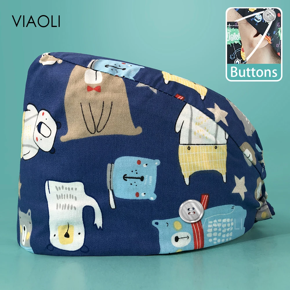Breathable Scrubs Cap Fashion Printed Doctor Nurse Work Clean Hat Casual Unisex Hats for Women Nurse Hospital Accessories Beauty
Breathable Scrubs Cap Fashion Printed Doctor Nurse Work Clean Hat Casual Unisex Hats for Women Nurse Hospital Accessories Beauty