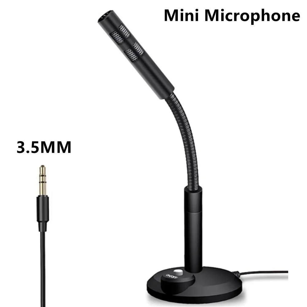 Desktop Mini Microphone 3.5mm Studio Speech Mic Stand For Pc Laptop Notebook Omnidirectional Noise Reducing Microphone
Desktop Mini Microphone 3.5mm Studio Speech Mic Stand For Pc Laptop Notebook Omnidirectional Noise Reducing Microphone