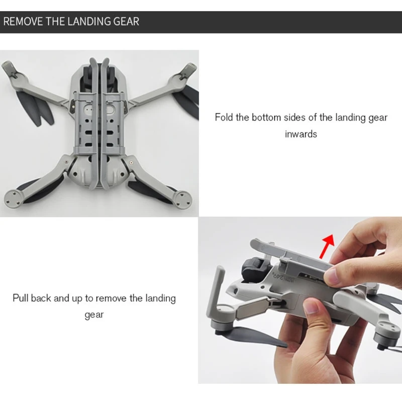 Landing Gear Extensions Support Protector for Mavic Mini 2 Drone Accessories Leg Height Extender Stand Mount Holder 
Landing Gear Extensions Support Protector for Mavic Mini 2 Drone Accessories Leg Height Extender Stand Mount Holder