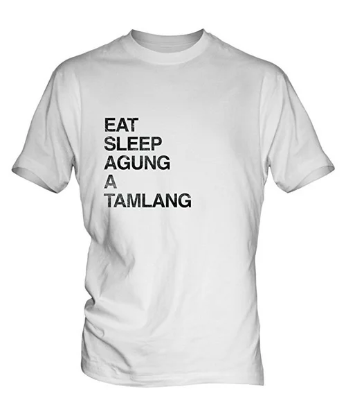 Eat Sleep Agung A Tamlang мужская белая футболка Топ для мужчин и женщин короткие
Eat Sleep Agung A Tamlang мужская белая футболка Топ для мужчин и женщин короткие