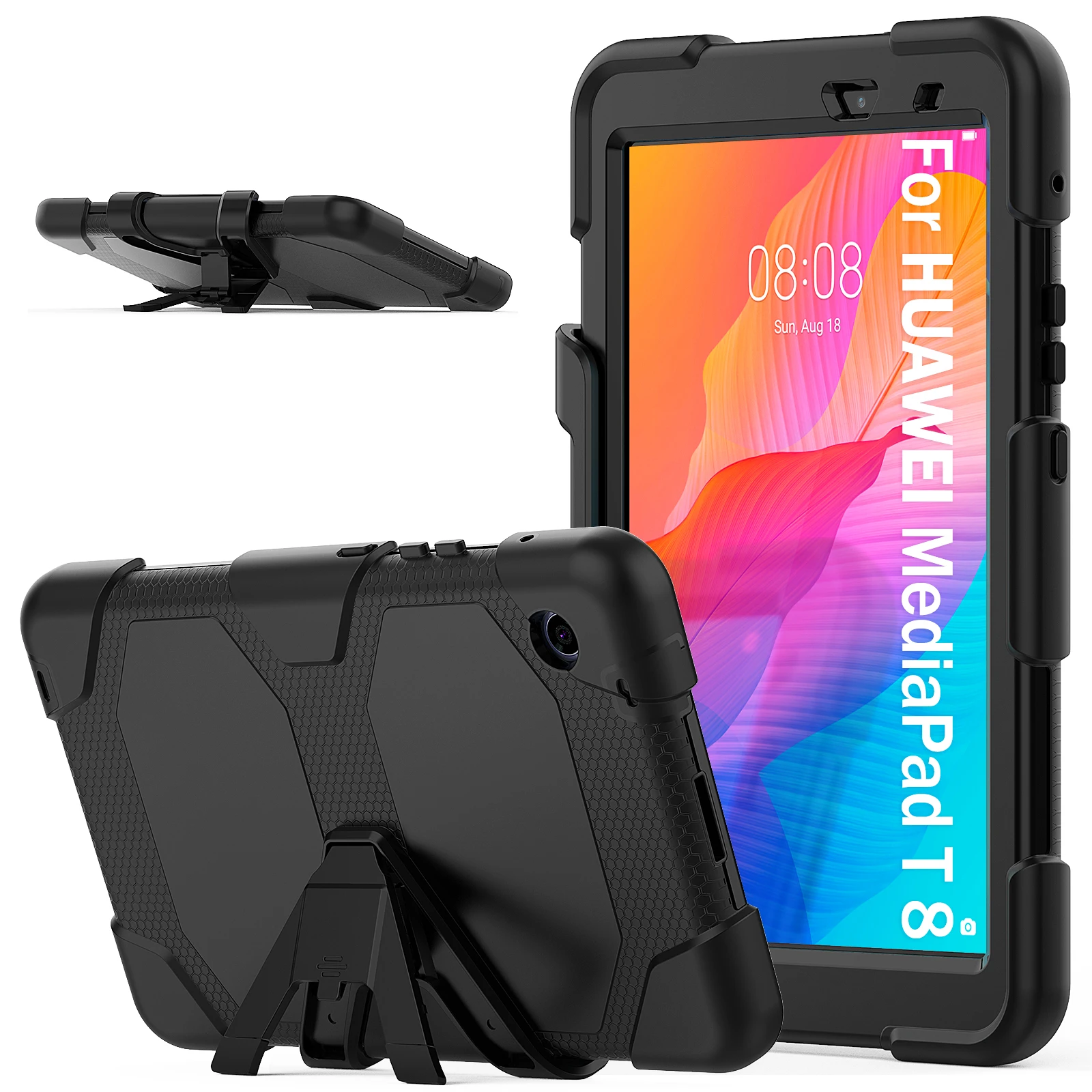 Case for huawei mediapad t3 10 case Soft Silicone Full body Heavy Duty Protection Cover with Kickstand for huawei mediapad t5 t8
Case for huawei mediapad t3 10 case Soft Silicone Full body Heavy Duty Protection Cover with Kickstand for huawei mediapad t5 t8