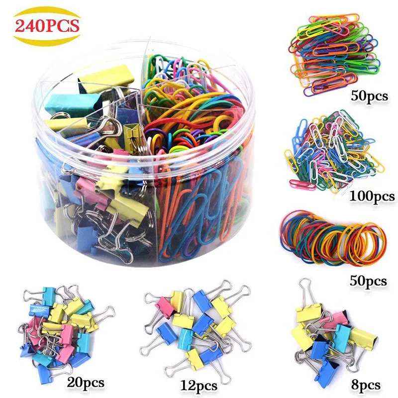 Assorted Clamps Long Tail Clip Dovetail Clip Paper Clip Binder Rubber Band Ticket Holder Combination Office SER88
Assorted Clamps Long Tail Clip Dovetail Clip Paper Clip Binder Rubber Band Ticket Holder Combination Office SER88
