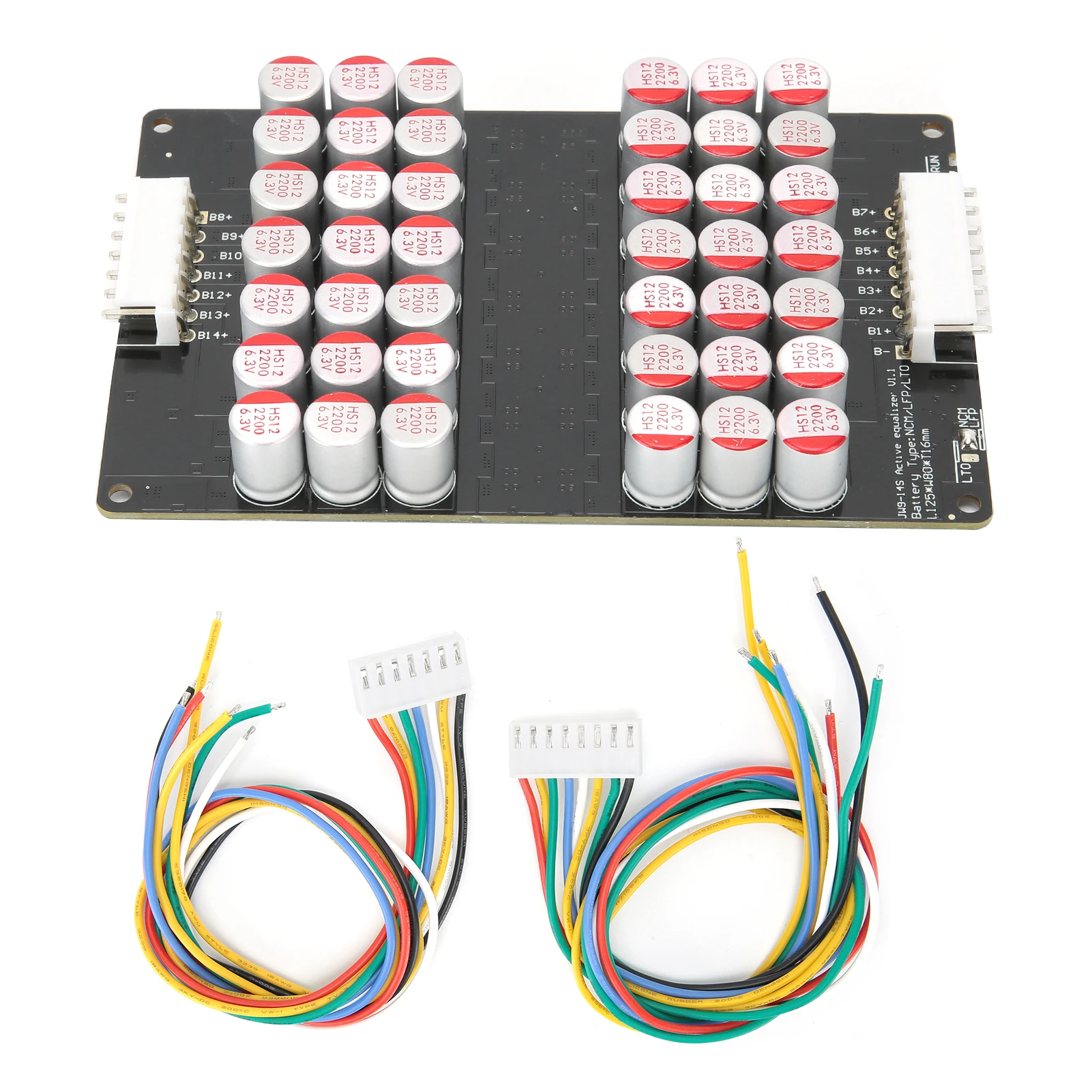 3 Lithium Batteries 3S‑14 Balancer Battery Active Equalizer for Ternary Lithium/Iron/Lithium Titanate
3 Lithium Batteries 3S‑14 Balancer Battery Active Equalizer for Ternary Lithium/Iron/Lithium Titanate