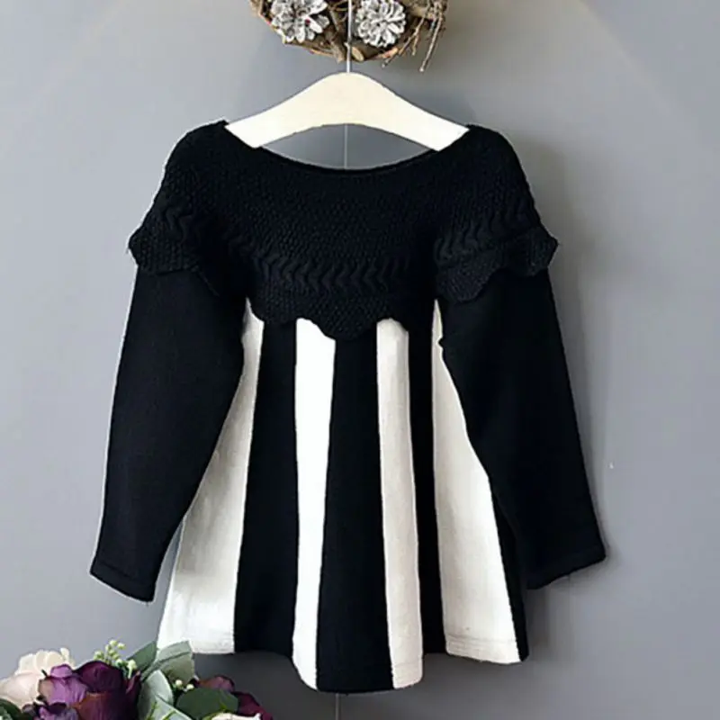 Girl Dress Beautiful Autumn Casual Baby Girls Striped Print Breathable Soft Leisure Sweater Dress Kids Toddler Pageant Dresses
Girl Dress Beautiful Autumn Casual Baby Girls Striped Print Breathable Soft Leisure Sweater Dress Kids Toddler Pageant Dresses