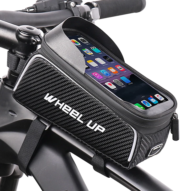 Touch Screen MTB Frame Bag Bicycle Phone Holder Waterproof Road Bike Handlebar Bag Front Top Tube Case 6.0/6.5/7.0 inch Optional
Touch Screen MTB Frame Bag Bicycle Phone Holder Waterproof Road Bike Handlebar Bag Front Top Tube Case 6.0/6.5/7.0 inch Optional