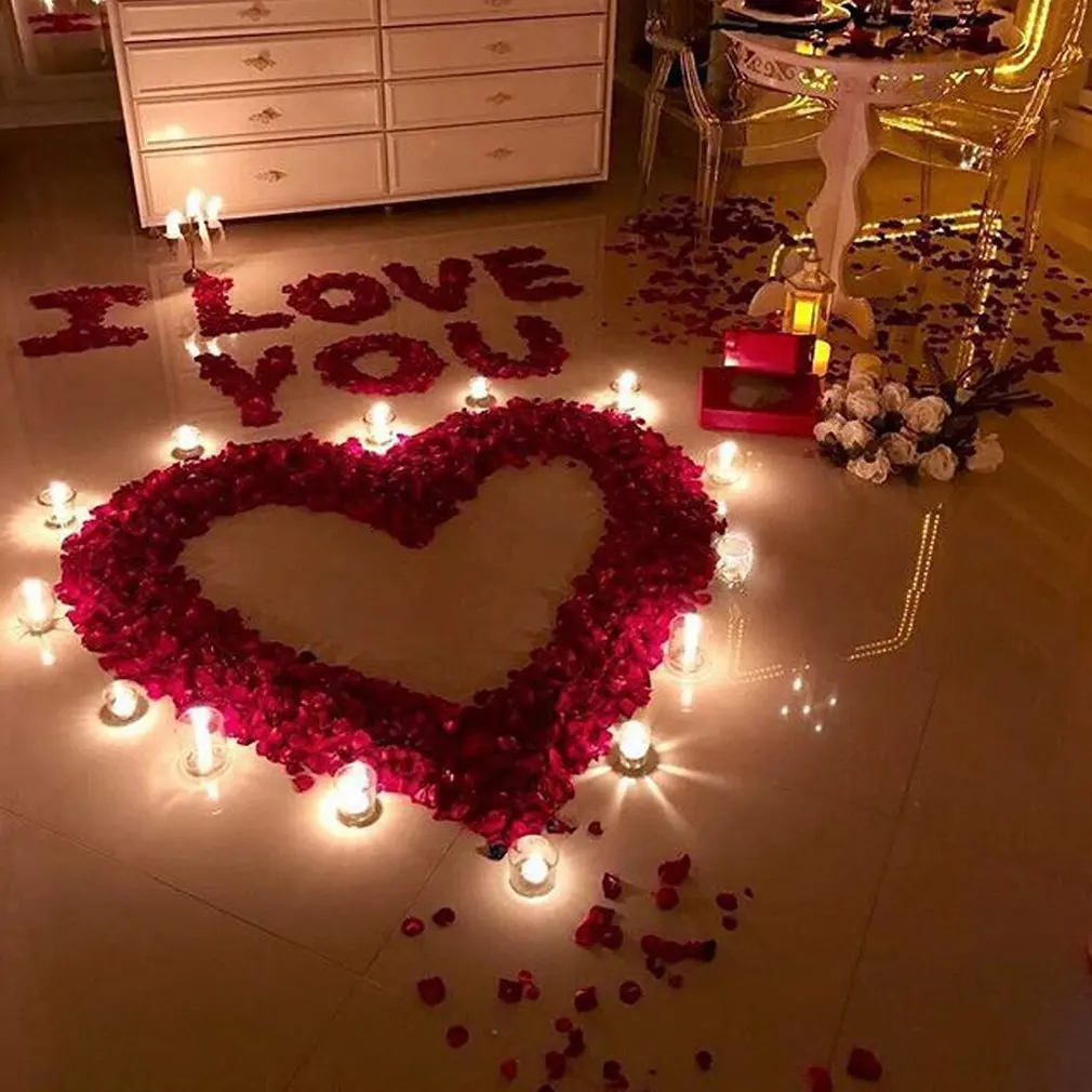 Artificial Rose Petals Romantic Night Fake Flower Petals Wedding Party Ceremony Valentine's Day Decoration Petals 
Artificial Rose Petals Romantic Night Fake Flower Petals Wedding Party Ceremony Valentine's Day Decoration Petals
