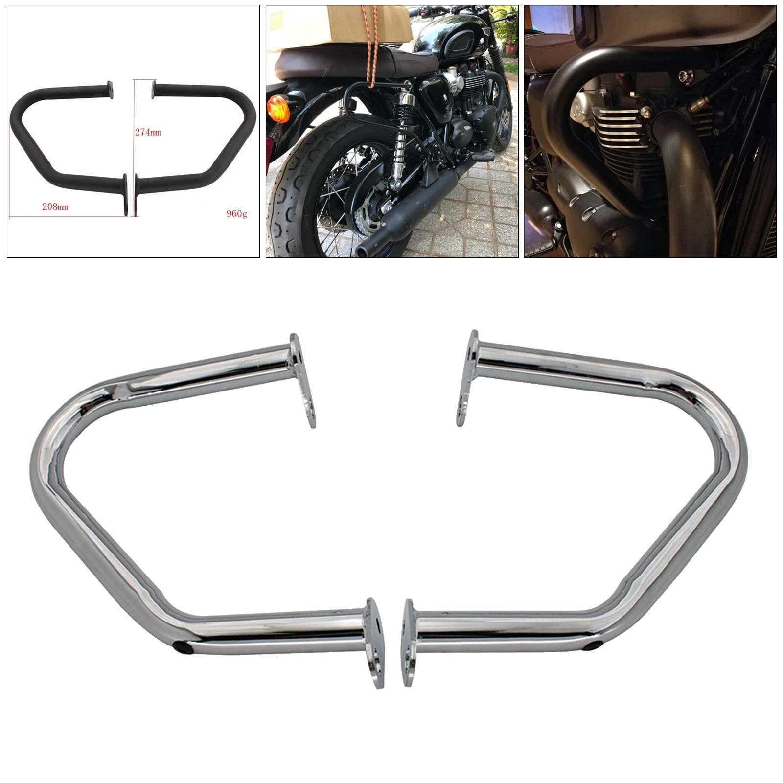 1pair Engine Guard Highway Street Gulide Protector Crash Bars For Street Cup 2017-2019
1pair Engine Guard Highway Street Gulide Protector Crash Bars For Street Cup 2017-2019