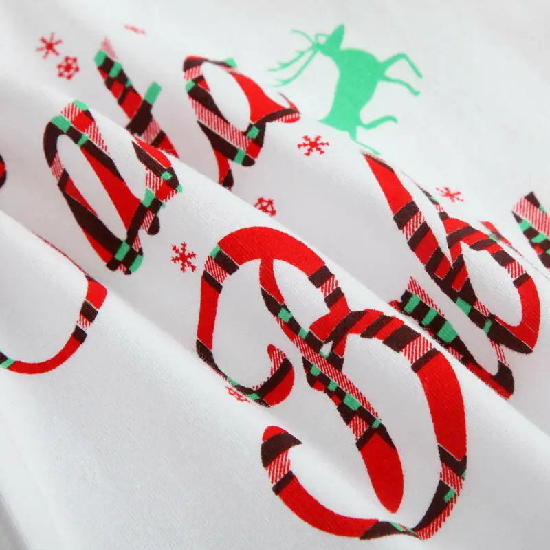 Newborn Baby Girl Kid Christmas Clothes Cotton Letter Printed Plaid Strap Skirt Santa Xmas Clothes Set
Newborn Baby Girl Kid Christmas Clothes Cotton Letter Printed Plaid Strap Skirt Santa Xmas Clothes Set