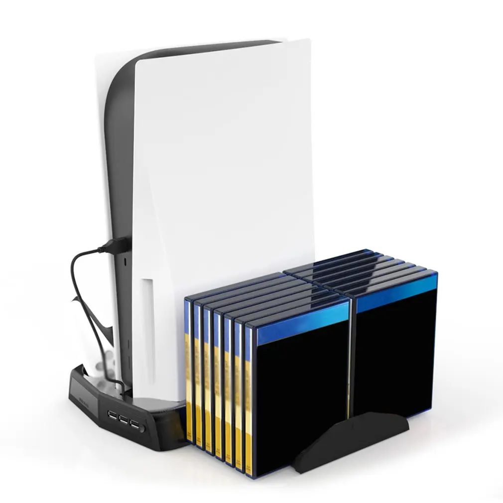 For PS5 Vertical Stand with Cooling Fan Dual Controller Charger Console Charging Station Fan Cooler For SONY Playstation 5
For PS5 Vertical Stand with Cooling Fan Dual Controller Charger Console Charging Station Fan Cooler For SONY Playstation 5