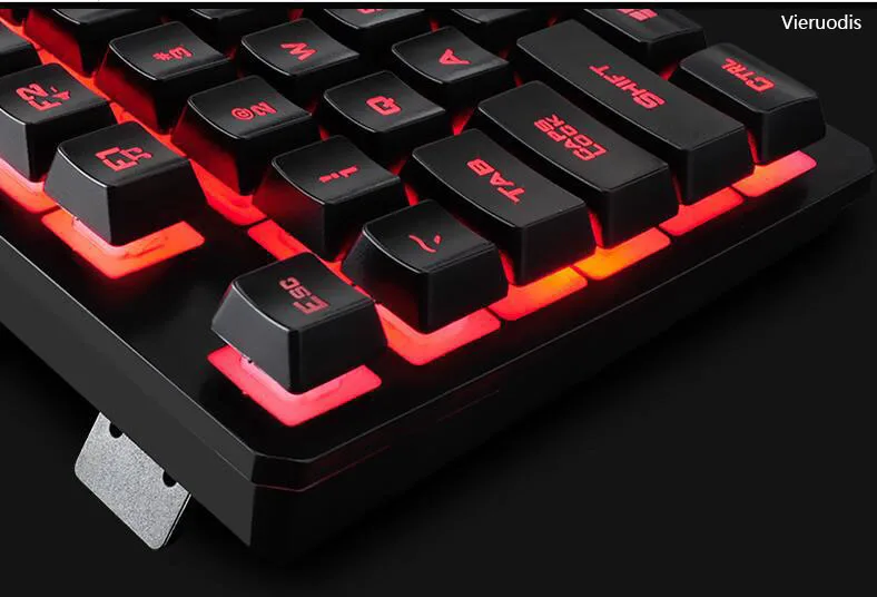 Mechanical Wired USB Keyboard And Mouse Headset Three-piece Suit Desktop Computer Notebook Gaming Peripherals E-sports | Компьютеры и