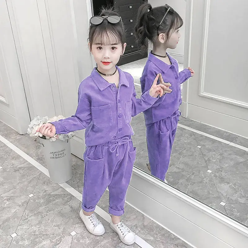 Girl's Clothing Set Fall Clothes Children Kids Polerones Solid Casual Teens Tracksuit for 2 4 6 8 10 Years Old Outfits
Girl's Clothing Set Fall Clothes Children Kids Polerones Solid Casual Teens Tracksuit for 2 4 6 8 10 Years Old Outfits