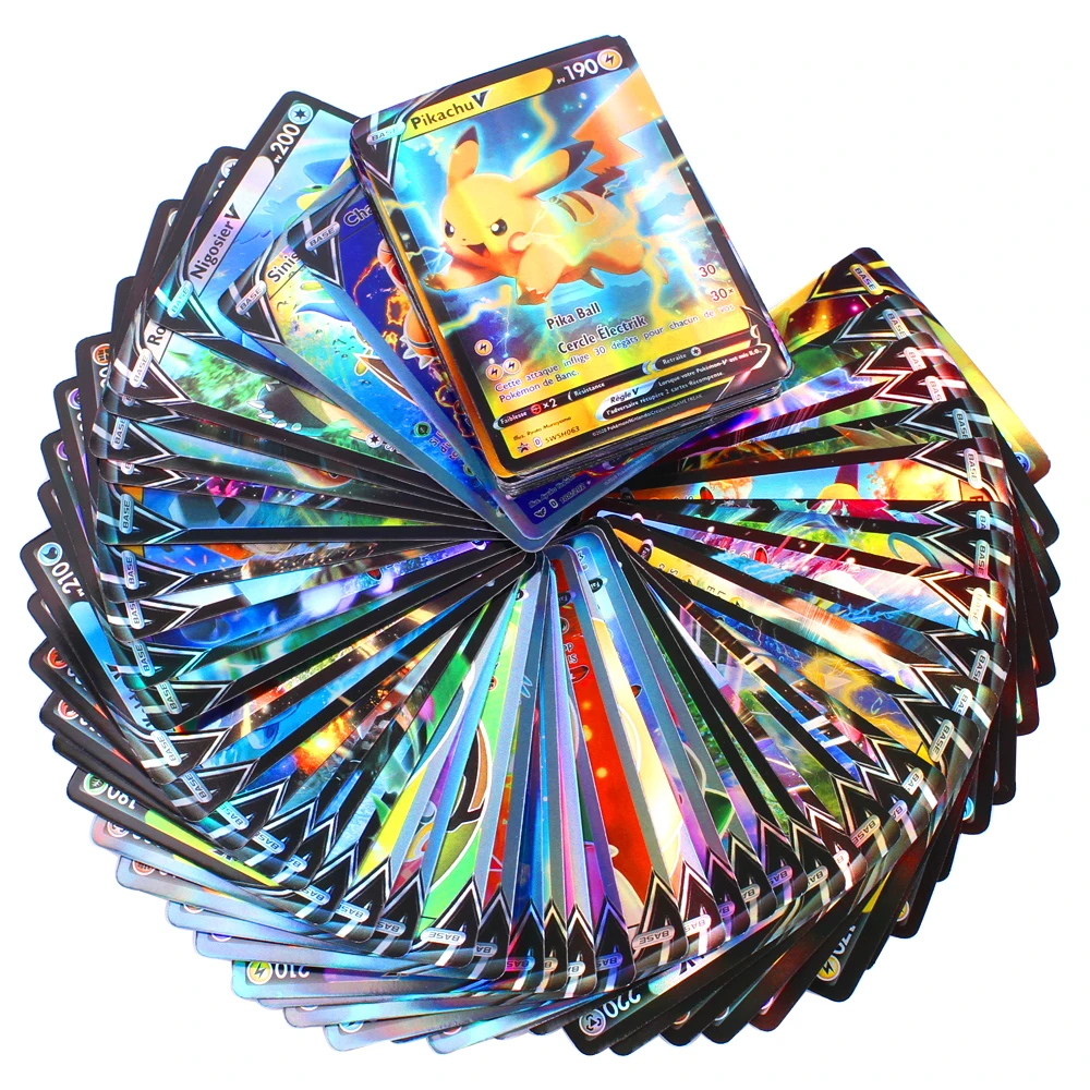 10-300PCS French Version Pokemon Cards V GX MEGA TAG TEAM EX Game Battle Card
10-300PCS French Version Pokemon Cards V GX MEGA TAG TEAM EX Game Battle Card