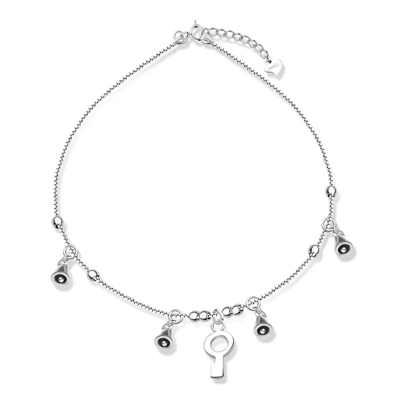 Summer Fashion 925 Sterling Silver Chain Anklets For Women Beach Party Key Anklets Bracelet Foot Jewelry Girl Best Gifts
Summer Fashion 925 Sterling Silver Chain Anklets For Women Beach Party Key Anklets Bracelet Foot Jewelry Girl Best Gifts