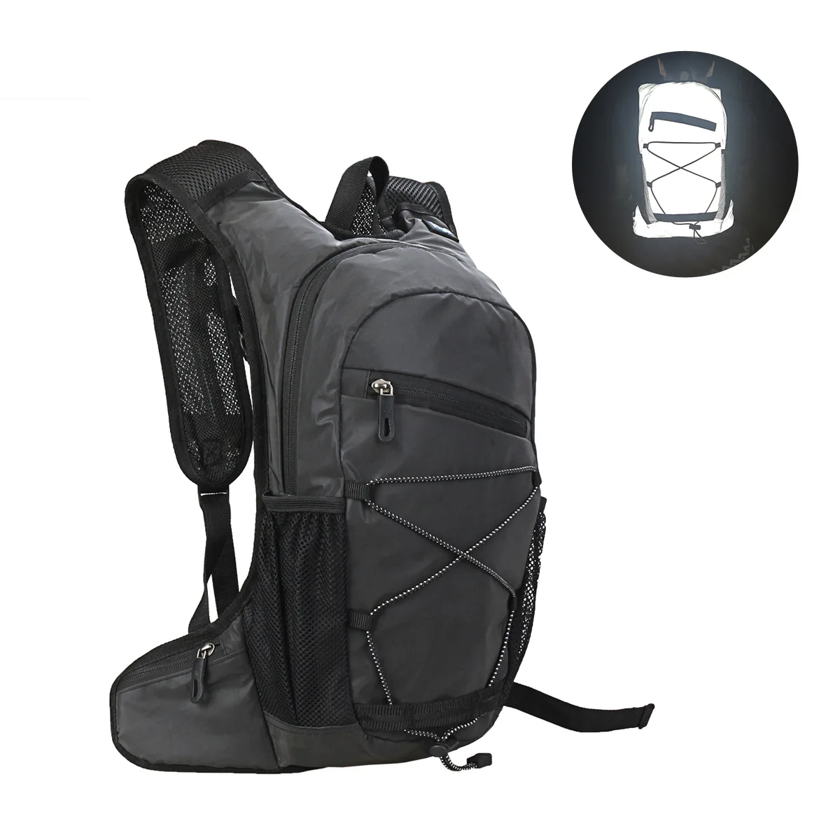 Pack with Hydration Bladder Lightweight Night reflection Rucksack Bladder Bag Cycling Bicycle Bike/Hiking Climbing Pouch
Pack with Hydration Bladder Lightweight Night reflection Rucksack Bladder Bag Cycling Bicycle Bike/Hiking Climbing Pouch