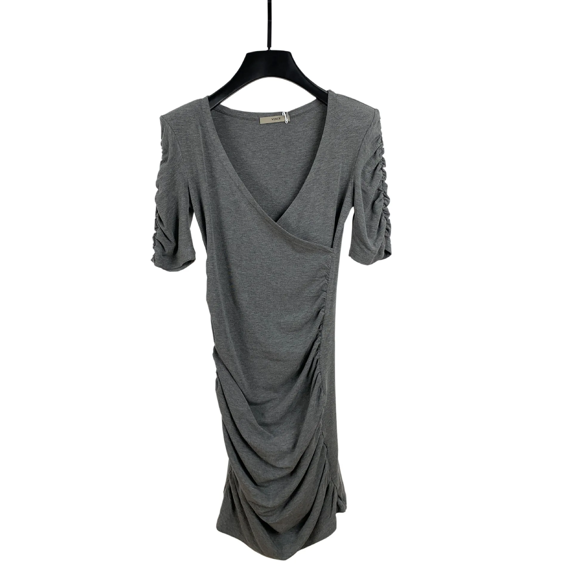 women's bodycon dress 2021 fold draw string bag hip temperament pure color v-neck dress
women's bodycon dress 2021 fold draw string bag hip temperament pure color v-neck dress