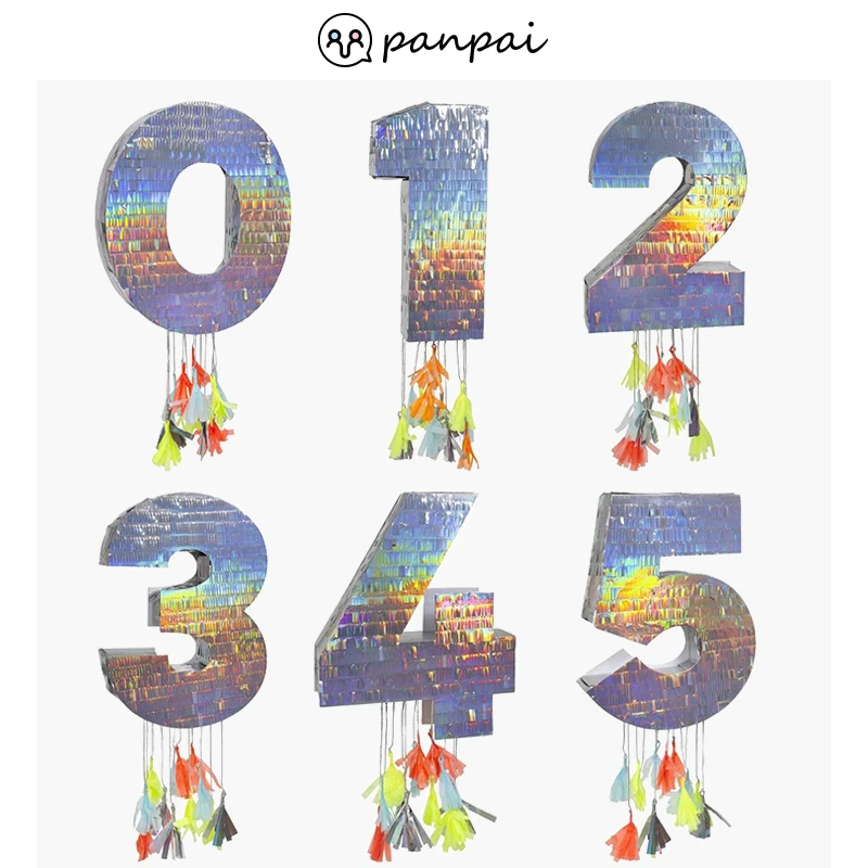 Panpai / aluminum film digital Pinata children's birthday party game props pull rope Pinata filler
Panpai / aluminum film digital Pinata children's birthday party game props pull rope Pinata filler