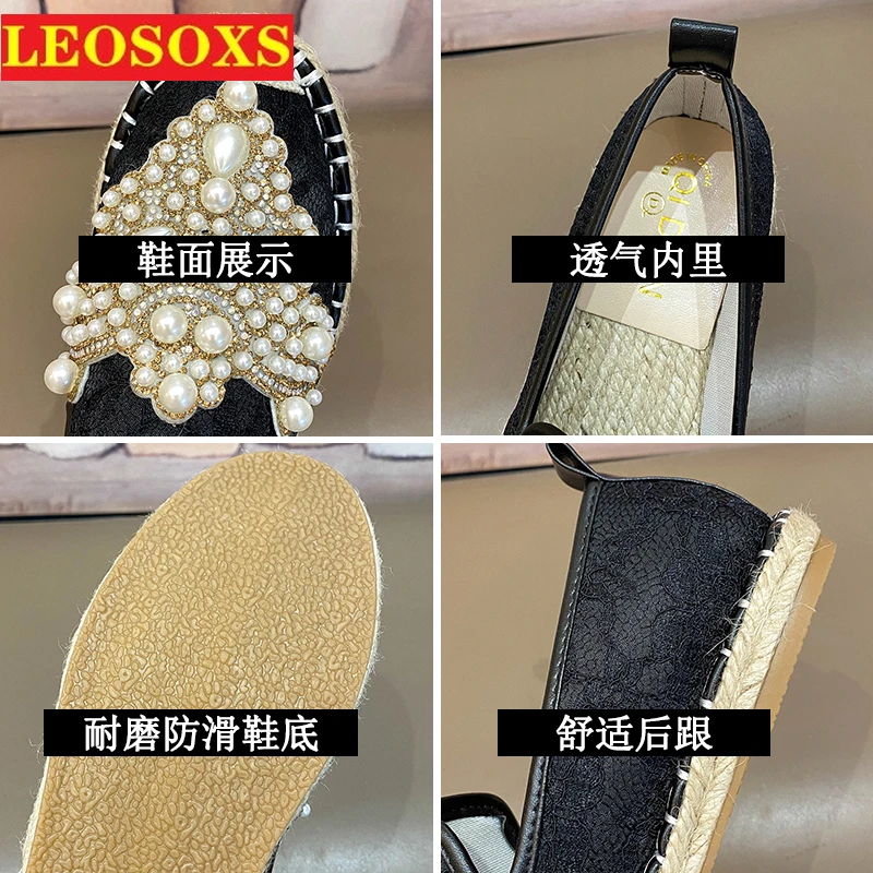 2021 Pearl Topless Women's Muller Slippers Flat Shoes Low-heeled Comfortable Women's Slippers Outdoor Casual Flat Walking Shoes
2021 Pearl Topless Women's Muller Slippers Flat Shoes Low-heeled Comfortable Women's Slippers Outdoor Casual Flat Walking Shoes