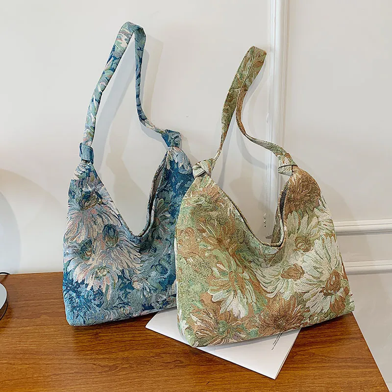 High Quality Fashion Retro Designer HandBag Women Portable Large Capacity Embroidered Shoulder Bag Exquisite Simple Bucket Bag
High Quality Fashion Retro Designer HandBag Women Portable Large Capacity Embroidered Shoulder Bag Exquisite Simple Bucket Bag