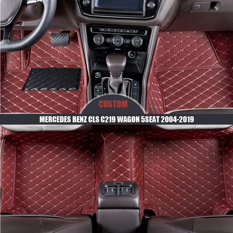 Custom Car Floor Mats For MERCEDES BENZ CLS C219 Wagon 5seat 2004-2014 2015 2016 2017 2018 2019 auto carpet car accessories 
Custom Car Floor Mats For MERCEDES BENZ CLS C219 Wagon 5seat 2004-2014 2015 2016 2017 2018 2019 auto carpet car accessories