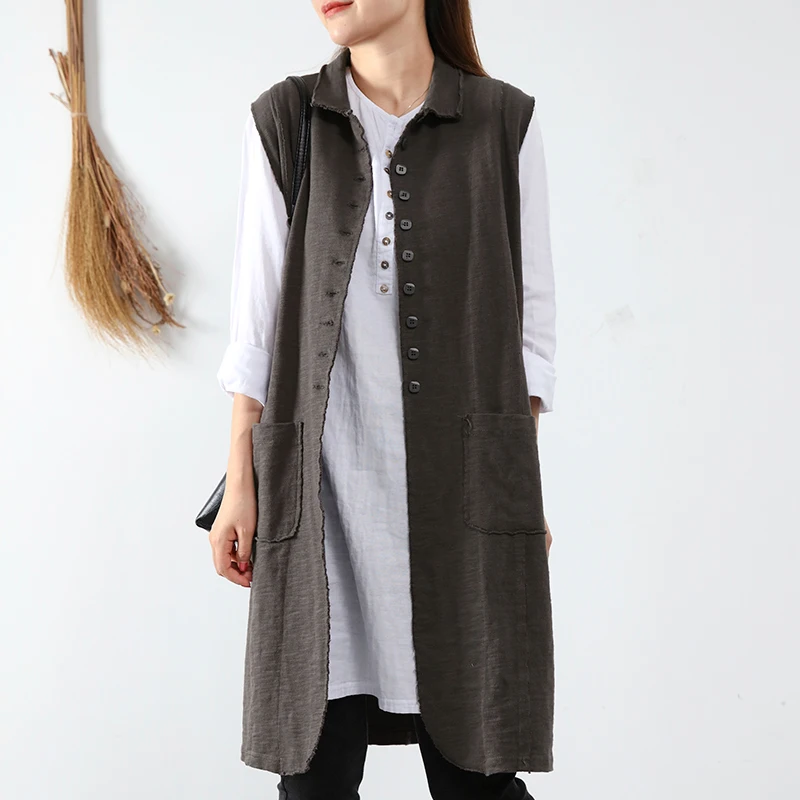 Женская однотонная повседневная юбка средней длины из хлопка без рукавов, весна-осень
Женская однотонная повседневная юбка средней длины из хлопка без рукавов, весна-осень