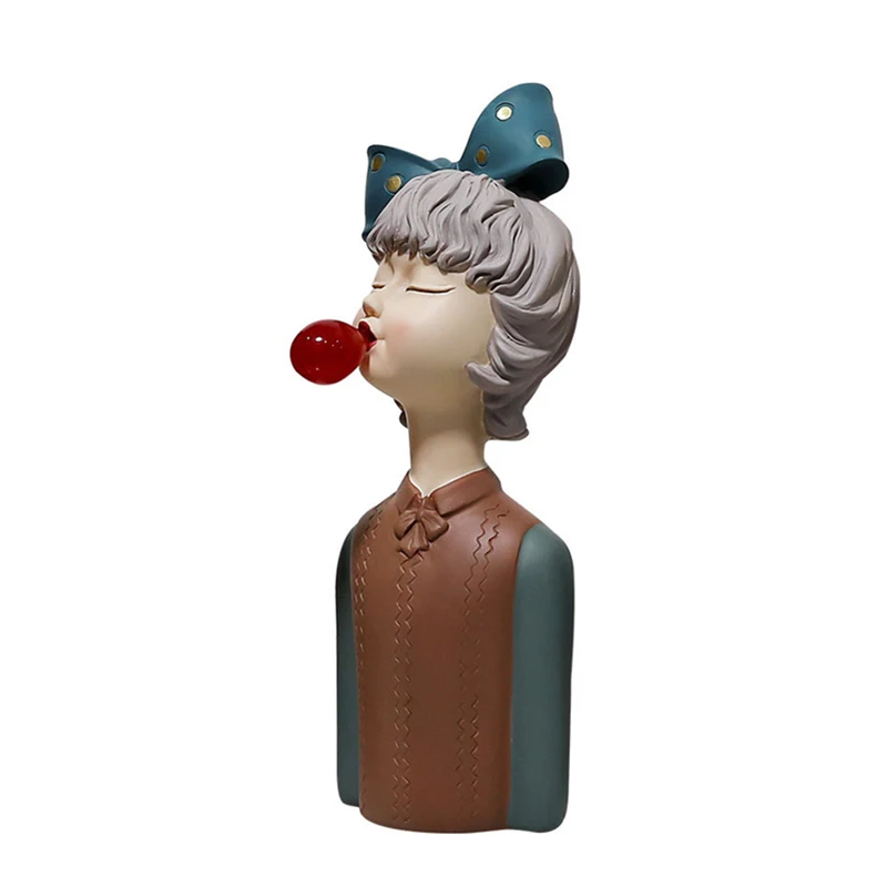 FUNG Bubble Girl Ornaments Nordic Light Luxury Modern Lovely Bowgirl Statue Bedroom Livingroom Home Decoration Accessories
FUNG Bubble Girl Ornaments Nordic Light Luxury Modern Lovely Bowgirl Statue Bedroom Livingroom Home Decoration Accessories