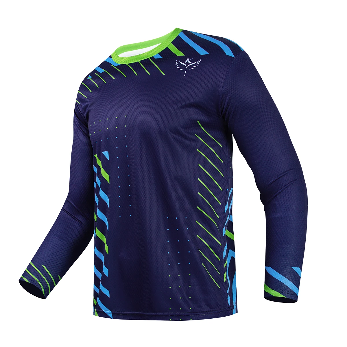 

KEYIYUAN Men's Long Sleeve Downhill Jersey MTB T-shirt Motorcycle Shirt Outdoor Motocross Cycling Tricotas De Ciclismo Hombre