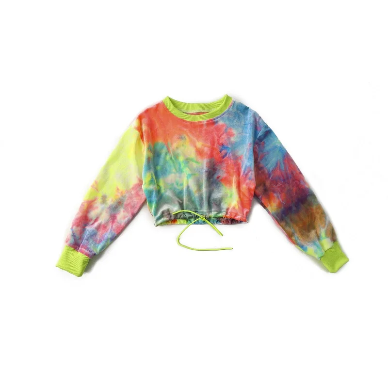 2021 New Hip Hop Clothing Multicolor Sweatshirt Causal Pants For Girls Jazz Ballroom Dancing Clothes Stage Outfits Rave Clothes
2021 New Hip Hop Clothing Multicolor Sweatshirt Causal Pants For Girls Jazz Ballroom Dancing Clothes Stage Outfits Rave Clothes