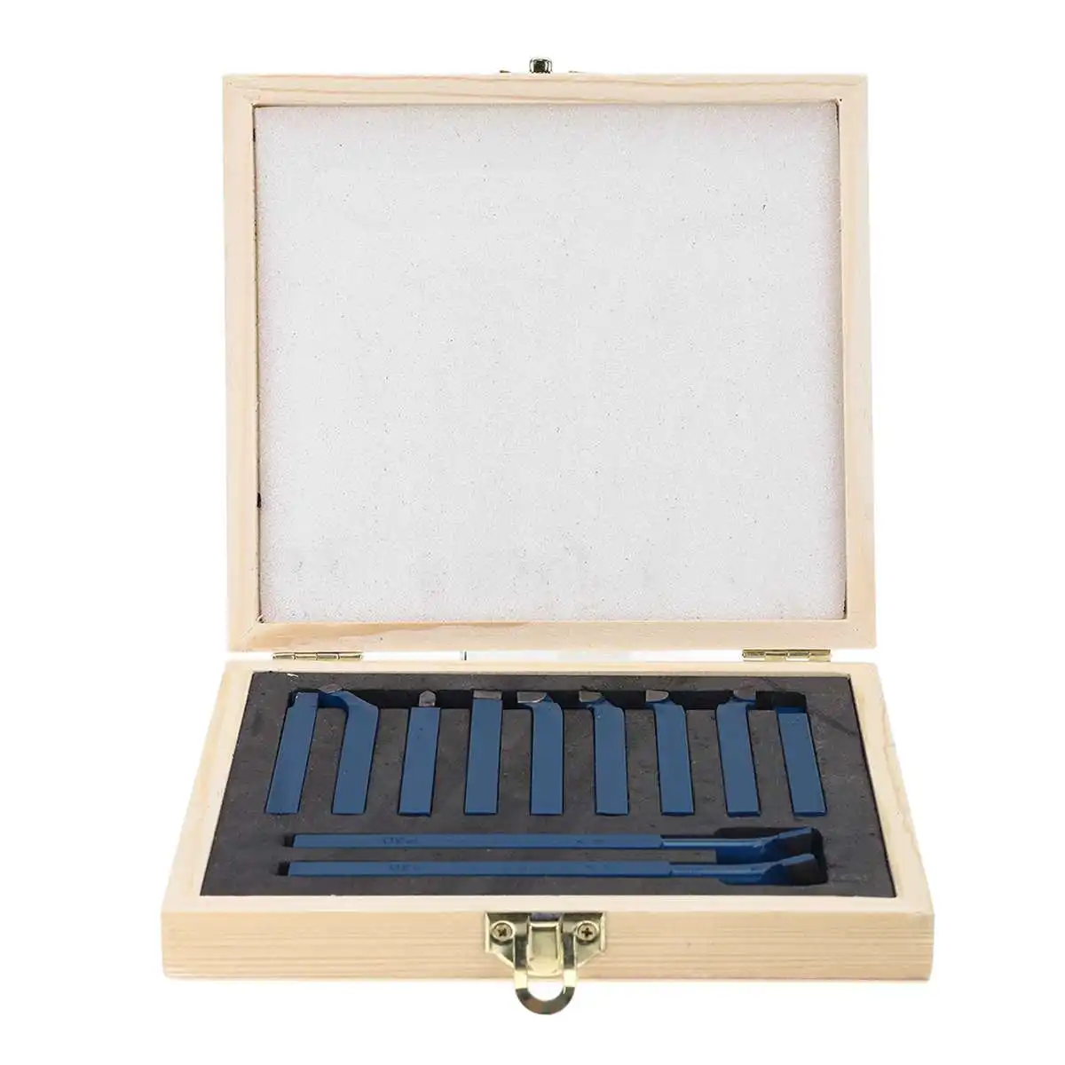 Drillpro 11Pcs 10mm/8mm Carbide Tip Tipped Bit Set Brazed Milling Cutter Tools For Metal CNC Lathe, Welding Turning Tool Holder
Drillpro 11Pcs 10mm/8mm Carbide Tip Tipped Bit Set Brazed Milling Cutter Tools For Metal CNC Lathe, Welding Turning Tool Holder