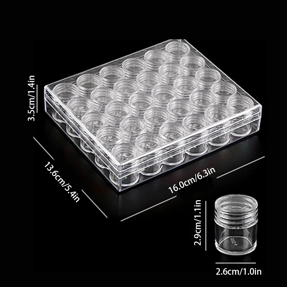 Plastic Storage Box Nail Art 30-grid Storage Box Plastic Ornaments Transparent Rhinestone Painting Nail Art Containers
Plastic Storage Box Nail Art 30-grid Storage Box Plastic Ornaments Transparent Rhinestone Painting Nail Art Containers