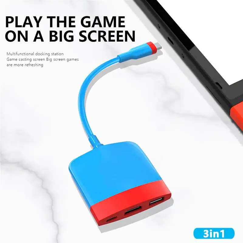 USB C To 4K HDMI USB 3.0 PD Charging For Switch Dock TV Dock For Nintendo Switch Portable Docking Station
USB C To 4K HDMI USB 3.0 PD Charging For Switch Dock TV Dock For Nintendo Switch Portable Docking Station