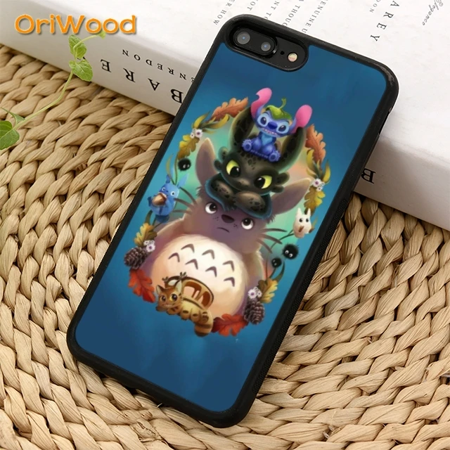 Модный чехол для телефона Oriwood My Neighbor Totoro Studio ghiдоступ iPhone 11 12 pro X XR XS MAX 5 6 7 8 Plus galaxy