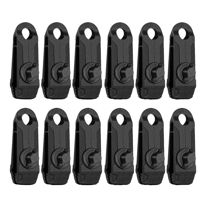 12Pcs Tarp Clips Heavy Duty Lock Grip Tent Fasteners Clips Holder Pool Awning Cover Bungee Cord Clip
12Pcs Tarp Clips Heavy Duty Lock Grip Tent Fasteners Clips Holder Pool Awning Cover Bungee Cord Clip