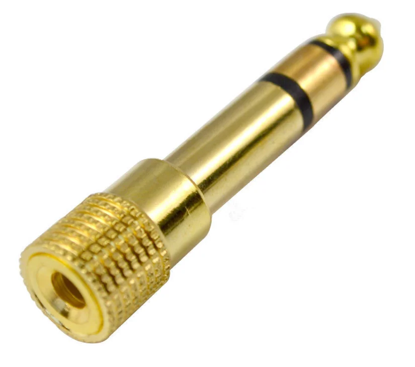 Jack 3.5 Speaker Connector 6.35mm Male to 3.5mm Female Audio Connector 3.5 Jack Aux Cable for Speaker Guitar Jack 6.35mm
Jack 3.5 Speaker Connector 6.35mm Male to 3.5mm Female Audio Connector 3.5 Jack Aux Cable for Speaker Guitar Jack 6.35mm