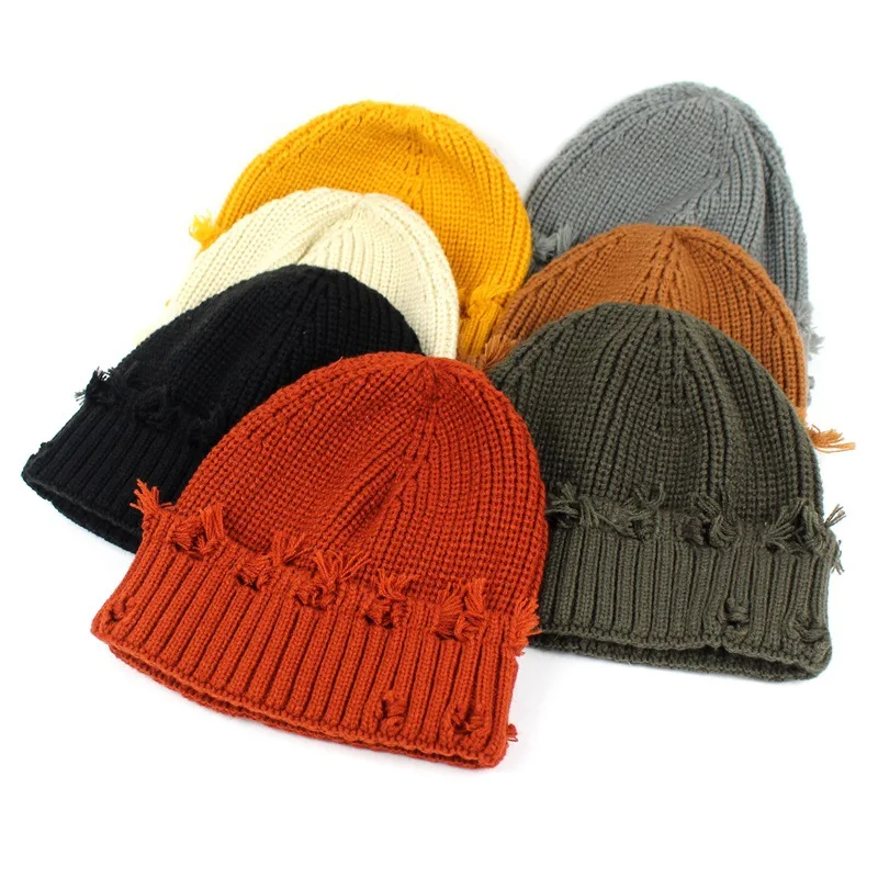 Autumn Winter Hole Knitted Cap Women and Men Keep Warm Wool Melon Leather Hat Korean Solid Casual Fashion Hedging Cap
Autumn Winter Hole Knitted Cap Women and Men Keep Warm Wool Melon Leather Hat Korean Solid Casual Fashion Hedging Cap
