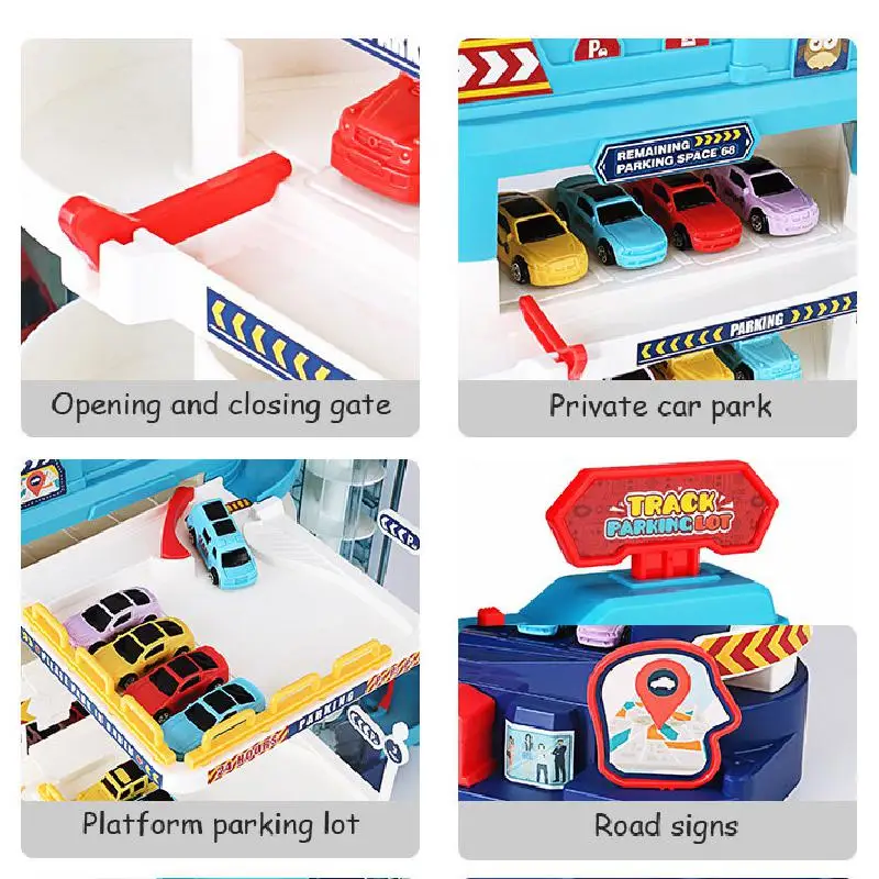 Children's Parking Toy Plastic Set Three-dimensional Multi-layer Car Assembly Rail Car Parent-child Interaction Gift Boy Toys
Children's Parking Toy Plastic Set Three-dimensional Multi-layer Car Assembly Rail Car Parent-child Interaction Gift Boy Toys