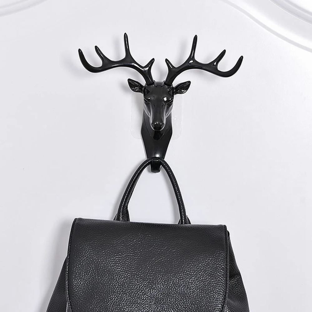 Retro Antlers American Wall Decoration Hook Creative Deer Head Wall Hook Up Self-adhesive Seamless Key Decorate Hanging Rack
Retro Antlers American Wall Decoration Hook Creative Deer Head Wall Hook Up Self-adhesive Seamless Key Decorate Hanging Rack