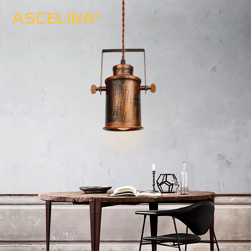 Pendant Lights,Vintage Industrial Pendant Lamp,Loft hanging light,Rust Simple,E27,1.2m wire,Family store restaurant decoration
Pendant Lights,Vintage Industrial Pendant Lamp,Loft hanging light,Rust Simple,E27,1.2m wire,Family store restaurant decoration