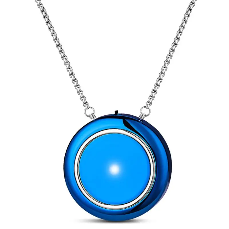 Portable Personal Round Necklace Air Purifier Negative Ion Generator Remove Formaldehyde Smoke Dust Purification Deodor
Portable Personal Round Necklace Air Purifier Negative Ion Generator Remove Formaldehyde Smoke Dust Purification Deodor