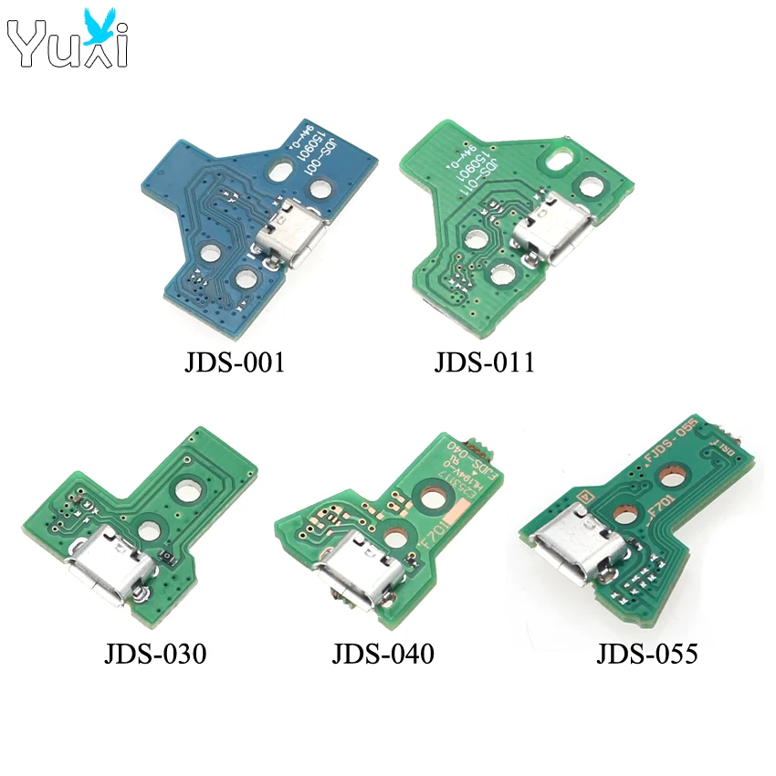 YuXi USB Charging Port Socket Charger Board Replacement Repair Parts For PS4 Controller JDS-050 JDS-040 JDS-030 JDS-011 JDS-001
YuXi USB Charging Port Socket Charger Board Replacement Repair Parts For PS4 Controller JDS-050 JDS-040 JDS-030 JDS-011 JDS-001