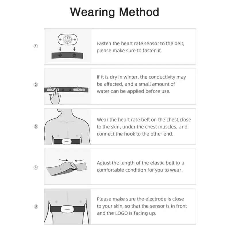 MEILAN C5 Wireless Bluetooth Sports Heart Rate Band IPX5 Waterproof Oudoor Cycling Heart Rate Monitor Cycling Equipment
MEILAN C5 Wireless Bluetooth Sports Heart Rate Band IPX5 Waterproof Oudoor Cycling Heart Rate Monitor Cycling Equipment