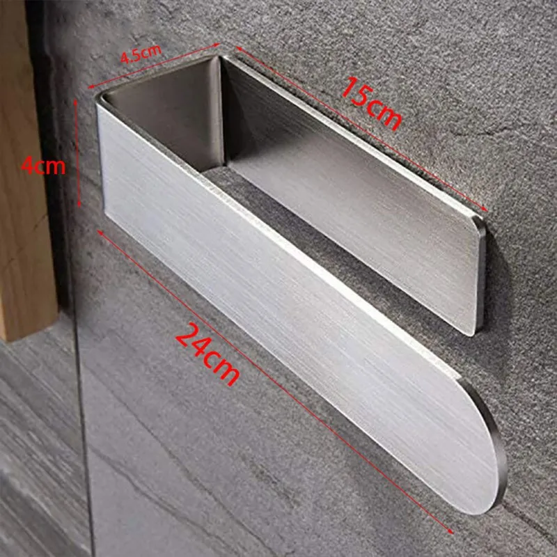Minimalism Towel rack free 304 stainless steel brush toilet bathroom household towel bar (short 24 cm) bathroom Towel Holder
Minimalism Towel rack free 304 stainless steel brush toilet bathroom household towel bar (short 24 cm) bathroom Towel Holder