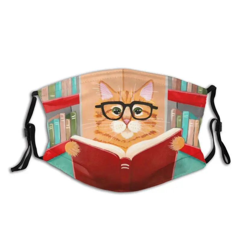 The Library Cat Face Mask Adult Dustproof Funny Kitten Mask with Filters Protection Cover Respirator Breathable Mouth Muffle
The Library Cat Face Mask Adult Dustproof Funny Kitten Mask with Filters Protection Cover Respirator Breathable Mouth Muffle