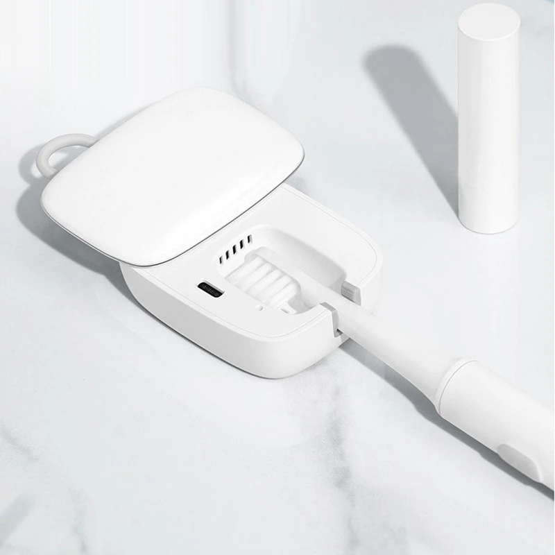 Single Toothbrush Disinfector Travel Air Drying Toothbrush Holder USB Charging Antibacterial UV Light Toothbrush Box
Single Toothbrush Disinfector Travel Air Drying Toothbrush Holder USB Charging Antibacterial UV Light Toothbrush Box