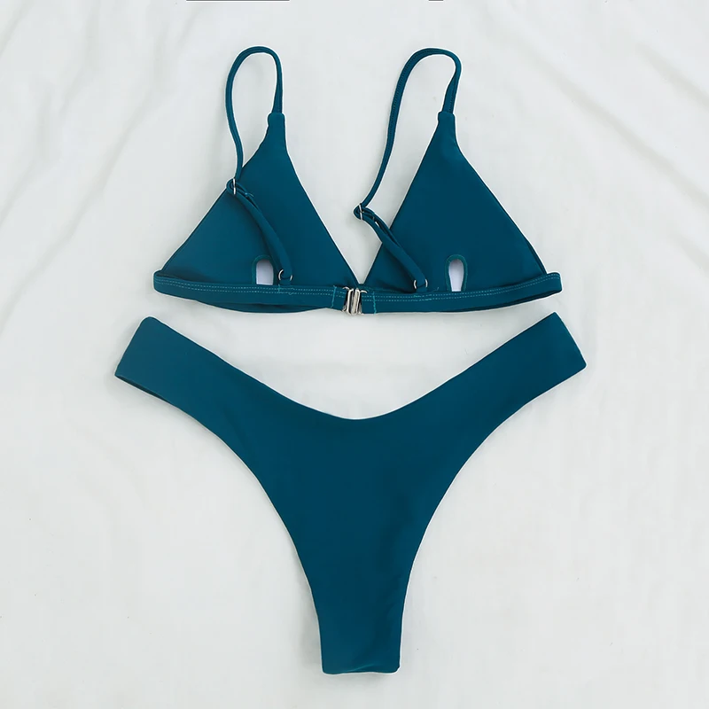 Sexy Solid Bikini Push Up Swimsuit Low Waist Swimwear Women Summer Suits Brazilian Two-piece Bikini Set Padded Beachwear Lady
Sexy Solid Bikini Push Up Swimsuit Low Waist Swimwear Women Summer Suits Brazilian Two-piece Bikini Set Padded Beachwear Lady