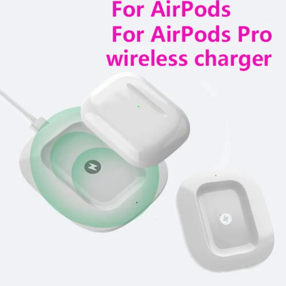 5W Wireless Charger For AirPods Pro Charging Pad Portable Cordless Charger Charging Device For AirPods Bluetooth Earphones
5W Wireless Charger For AirPods Pro Charging Pad Portable Cordless Charger Charging Device For AirPods Bluetooth Earphones