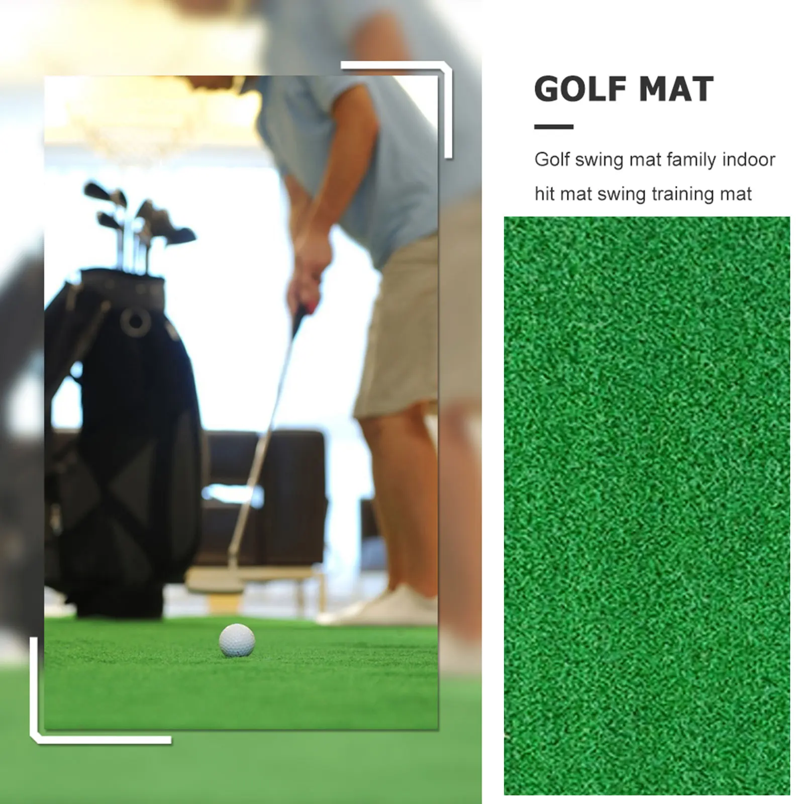 Golf Practice Hitting Mat Portable Turf Mat Training Fairway Driving Backyard Outdoor Grassland Practice Tent Golf Accessories
Golf Practice Hitting Mat Portable Turf Mat Training Fairway Driving Backyard Outdoor Grassland Practice Tent Golf Accessories