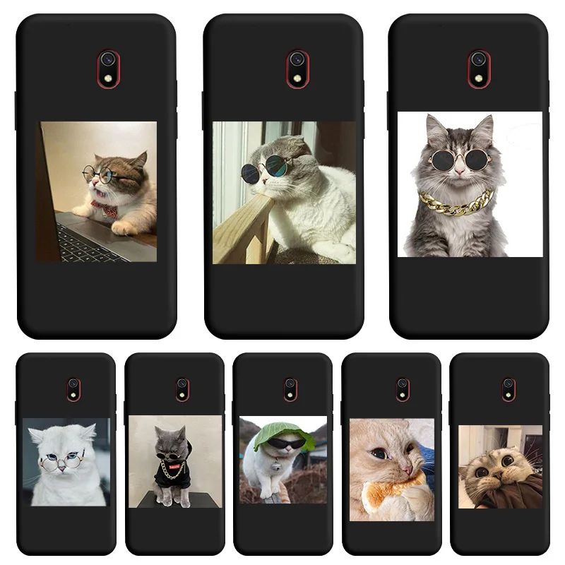 Cute kitten Black Soft TPU Shell For XIAOMI Redmi 8 8A Case Matte Silicone Personality Trend Cute Funny Shell For Redmi8 Cover
Cute kitten Black Soft TPU Shell For XIAOMI Redmi 8 8A Case Matte Silicone Personality Trend Cute Funny Shell For Redmi8 Cover