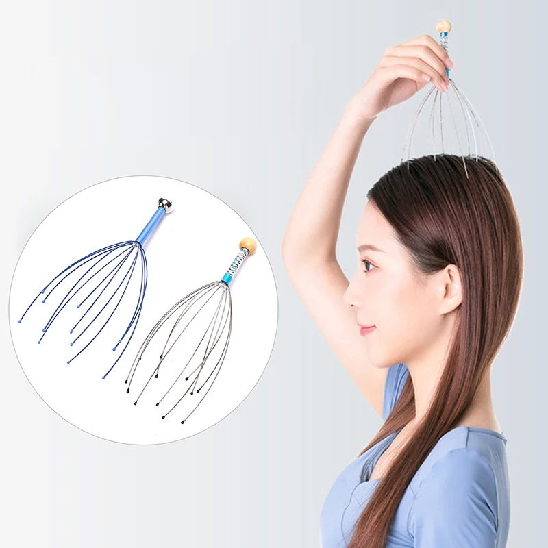 Octopus Head Massager Scalp Relaxation Relief Body Massager Remove Muscle Tension Tiredness Metal Head Massager Instrument
Octopus Head Massager Scalp Relaxation Relief Body Massager Remove Muscle Tension Tiredness Metal Head Massager Instrument