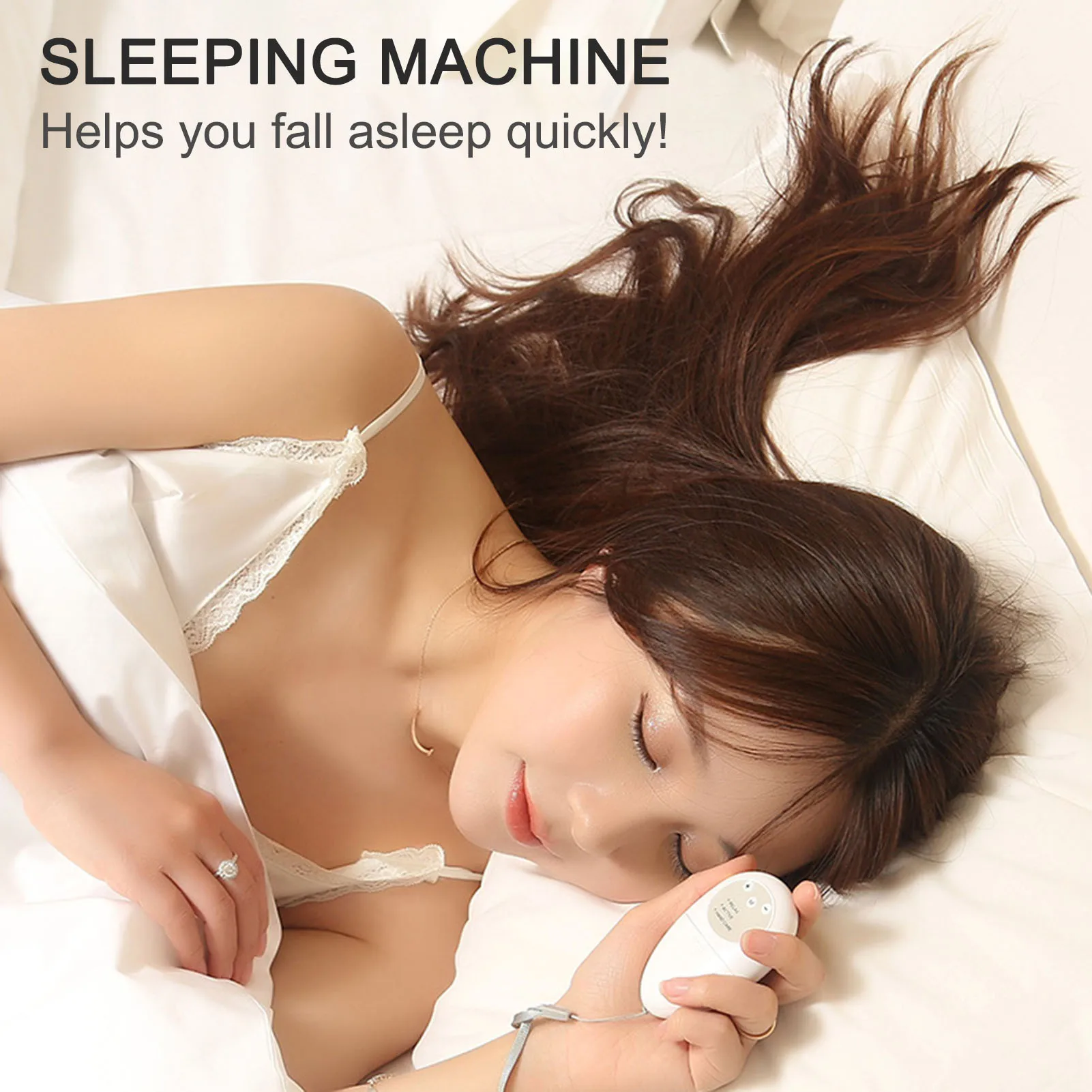 Microcurrent Intelligent Hypnosis Instrument Chargeable Portable Handheld Sleeping Machine Sleep Aid for Promoting Deep Sleep
Microcurrent Intelligent Hypnosis Instrument Chargeable Portable Handheld Sleeping Machine Sleep Aid for Promoting Deep Sleep