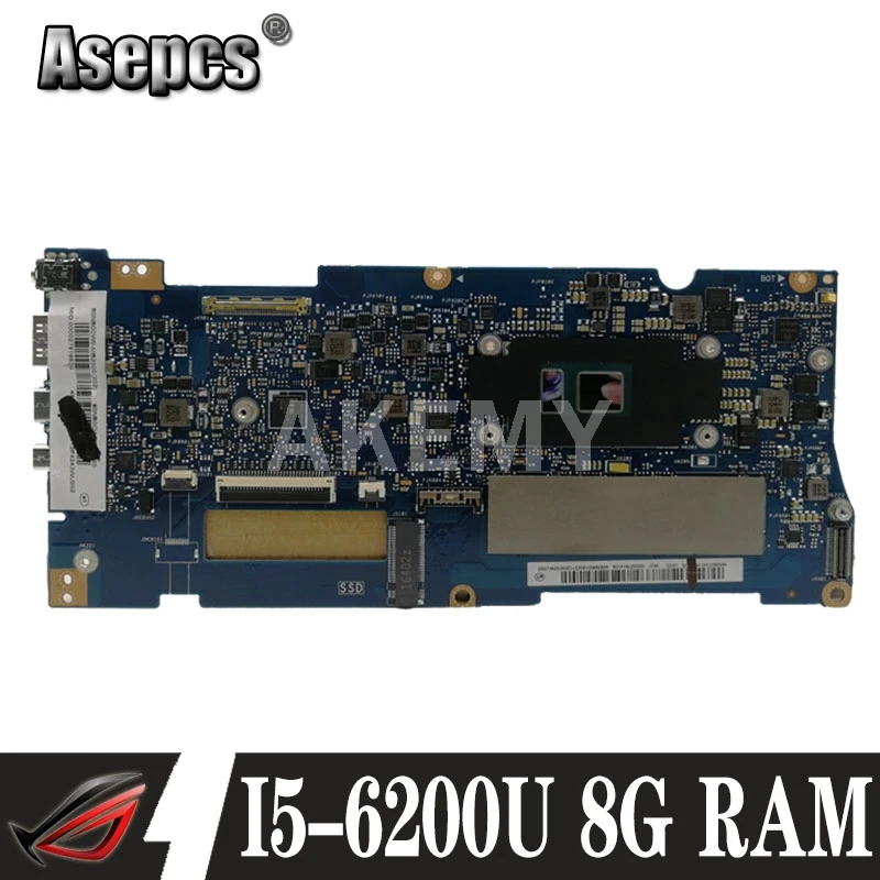 Материнская плата Akemy UX330UA 8G/I5-6200U/AS 90NB0CW0-R00020 для For Asus UX330UA UX330UAR UX330U U3000U, 100% протестированная материнская плата для ноутбука
Материнская плата Akemy UX330UA 8G/I5-6200U/AS 90NB0CW0-R00020 для For Asus UX330UA UX330UAR UX330U U3000U, 100% протестированная материнская плата для ноутбука